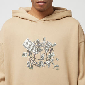 Wholesale Men <b>Hoodie</b> Sweatshirt 100% Polyester 2025 Printed <b>Long</b> Sleeve Basics Cotton Blended Printed <b>Oversize</b> Men Hoodies - Product Image 5