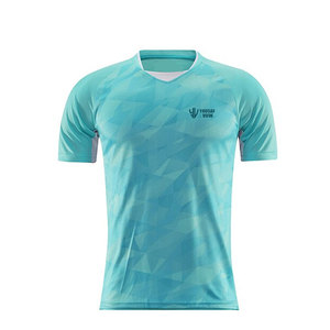 Camiseta de Fútbol de Manga Corta, Ligera, Transpirable, de Secado Rápido, 100% Poliéster, Personalizable, para Hombre Adulto, Gran Venta - Product Image 1