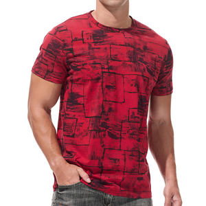 Camiseta de algodón 100% para hombre, camiseta de sublimación para hombre de fabricación duradera de tela suave y cómoda de ajuste holgado a la moda - Product Image 6