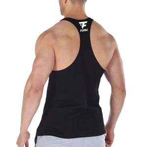 Débardeur de musculation personnalisé pour hommes Chemise d'entraînement sans manches pour les amateurs de fitness - Product Image 5