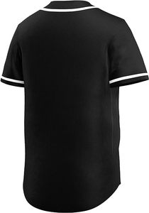 Camiseta de béisbol con botones informales para hombre, camiseta de béisbol transpirable de manga corta, uniforme deportivo de equipo activo, técnica de sublimación, camiseta de béisbol - Product Image 6