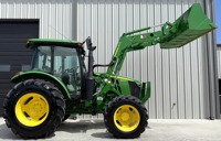 Disponible pour les tracteurs John Deere 5100E, prêts à être expédiés pour les agriculteurs