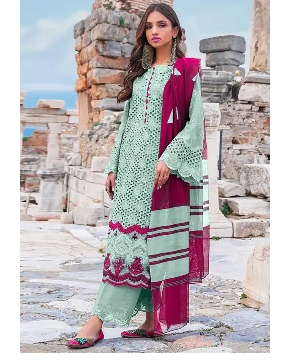 1/3 Lawn collection Pakistani shalwar kameez suit for women / Women Casual Pakistani Dresses