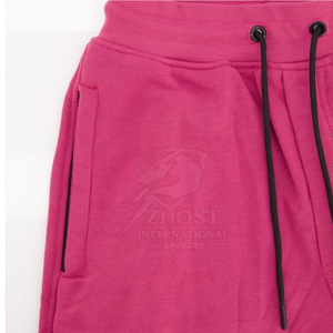 Conjunto Deportivo Informal Transpirable de Algodón 100% para Mujer, Sudadera con Capucha y Pantalones Deportivos de Invierno, Color Rosa, Embalaje Personalizado OEM, 6XL - Product Image 4