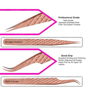 Accessoires de précision faits à la main pince à cils en titane Durable et facile à nettoyer Utilisable avec une légère tension renouvelable - Product Image 4
