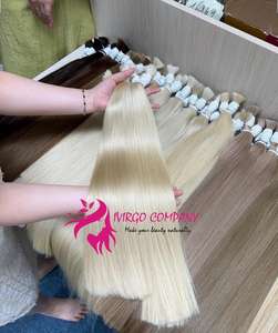 ผมเวอร์จินเวียดนามแท้ 100% เกรด 10A คุณภาพสูง แบบตรง ไม่ผ่านการดัดแปลง สีธรรมชาติ เรียงเกล็ดผมอย่างดี สำหรับต่อผมแบบเส้นเดียว - Product Image 4