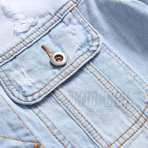 Services OEM, jeans pour hommes de haute qualité, veste d'hiver au design personnalisé, nouvelle conception de veste en jean pour hommes - Product Image 6