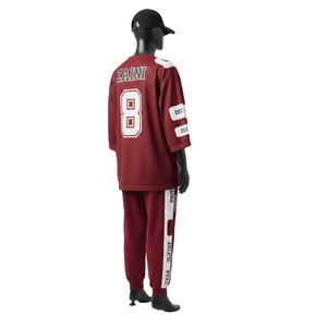 Conjunto deportivo de 2 piezas para mujer, en malla de poliéster premium, tela transpirable de 180 GSM, paneles en contraste, logotipo con aplique personalizado. Conjuntos para mujer. - Product Image 5