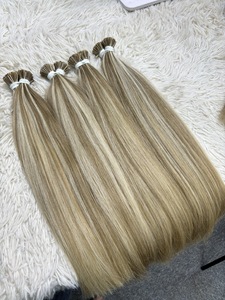 100% luxe vierge I pointe Extensions de cheveux humains bâton de kératine I pointe Double dessiné Super Double dessiné extensions de cheveux russes - Product Image 5