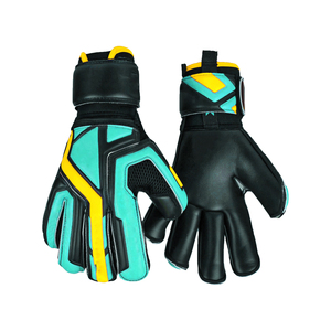 Fournisseur direct d'usine de gants de gardien de but en latex de haute qualité professionnels, logo personnalisé, protection des doigts, équipement de sport d'entraînement - Product Image 6
