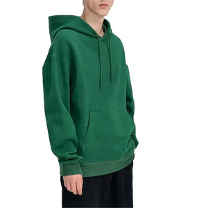 Sweats à capuche personnalisés en gros Logo personnalisé Impression et broderie Coton Style décontracté Modèle de base Haute qualité Sweats à capuche couleur entière - Product Image 6