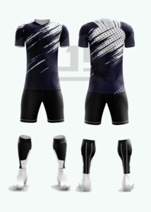 Custom Soccer Teamwear Breathable Football Jersey Shorts Set Premium Performance Fabric League Tournament Play JAMEZ SPORTS - Product Image 1