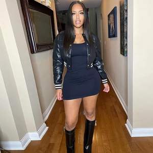 2025 automne mode décontracté boutonné femmes Varsity Bomber veste légère conception courte pour hommes - Product Image 3