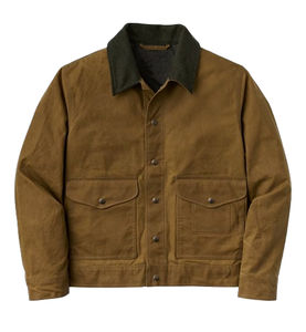 Veste de travail en velours côtelé robuste pour hommes Streetwear d'hiver coupe-vent personnalisé avec col montant pour la chasse par temps froid usage décontracté - Product Image 1