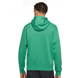 เสื้อฮู้ดแบบสวมหัวสำหรับผู้ชายผ้าฝ้าย100% แขนยาวและมีฮู้ดปกเสื้อสเวตเชิ้ตสีพื้นสำหรับฤดูหนาว - Product Image 2