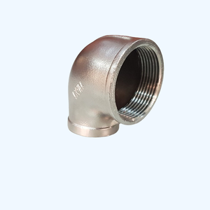 Coude de réduction de filetage en acier inoxydable de 2*1 pouces personnalisable de haute qualité, techniques de coulée à 90 degrés, divers raccords de tuyauterie - Product Image 5