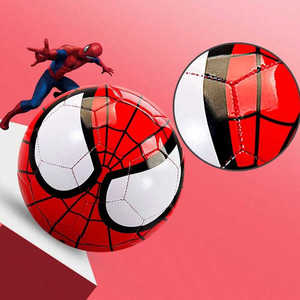 Vente en gros de ballon de football imprimé personnalisé taille 5 d'entraînement durable machine de football en cuir PU cousu à collage thermique pour enfants - Product Image 5