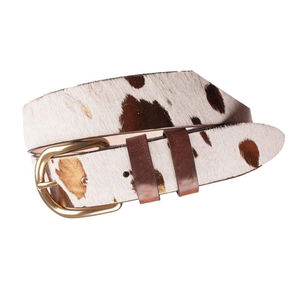 Ceinture en cuir de vachette véritable unisexe, ceinture de mode occidentale de qualité supérieure, accessoire tendance, ceinture en cuir de vachette - Product Image 4