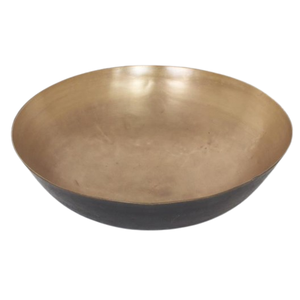 Cuenco para servir ensaladas de Metal de grado comercial, cuenco decorativo redondeado para restaurantes, hoteles, para exhibición de frutas, verduras y Chocolate - Product Image 1