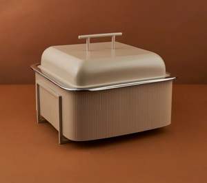 Ramadan Arrivées Moyen-Orient Casserole Chaffers Aspect Arabe Support Carré Avec Personnaliser Fini Buffet Party Utiliser Chauffe-Aliments - Product Image 2