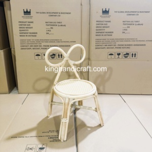 Silla Infantil de Mimbre Hecha a Mano para Alquiler, Muebles Infantiles Duraderos de Mimbre para Empresas de Alquiler de Eventos, Venta al Por Mayor - Product Image 6