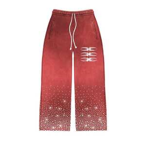 เสื้อวอร์มมีฮู้ดและกางเกงจ๊อกกิ้งชุดวอร์ม2ชิ้นสำหรับนักวิ่งชุดแนวสตรีทแวร์แบบวินเทจ - Product Image 4