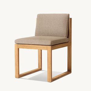 Chaise individuelle en vente chaude, style moderne, en bois de teck, pour la plage ou le bord de la piscine, pour se détendre - Product Image 4