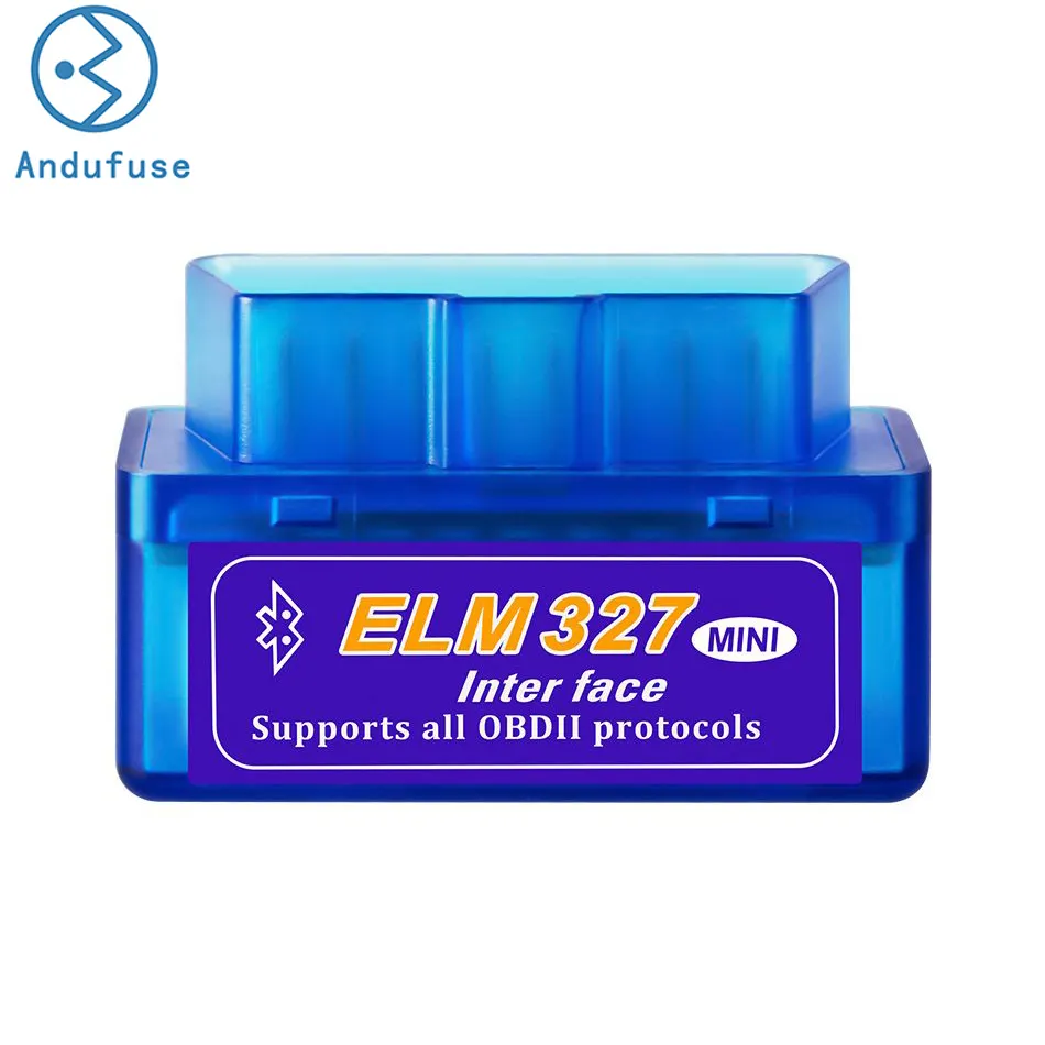 ELM327 Bluetooth 1.5 OBD2 Bluetooth Máy quét tự động chẩn đoán cho IOS & Android, xe kiểm tra động cơ ánh sáng mã đọc