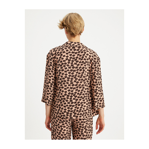 เสื้อแจ็คเก็ตวิสโคสพิมพ์ลายโอเวอร์ไซส์สำหรับผู้หญิง - Product Image 5