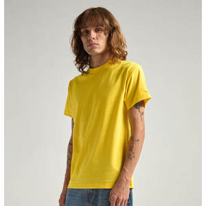 Venta al por mayor peso pesado camiseta en blanco camiseta de gran tamaño de algodón pesado camiseta de gran tamaño para los hombres transpirables - Product Image 4