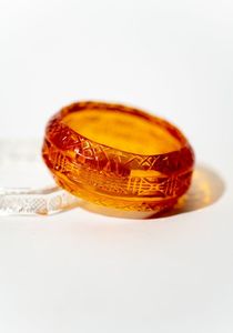 GAMME Bijoux Résine Acrylique Bracelet Bracelet Exagéré Éblouissant Multicolore Large Irrégulier Carré Acrylique Bracelets pour - Product Image 4