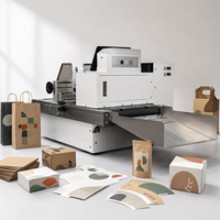 Imprimante numérique haute performance à passage unique pour emballages de café, boîtes à pizza, papier kraft – Machine écologique à passage unique