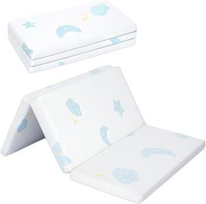 <span class=keywords><strong>Matelas</strong></span> pour lit parapluie, <span class=keywords><strong>matelas</strong></span> pliable pour lit d'enfant portable, <span class=keywords><strong>matelas</strong></span> pour parc à bébé en jacquard avec housse lavable - Product Image 1