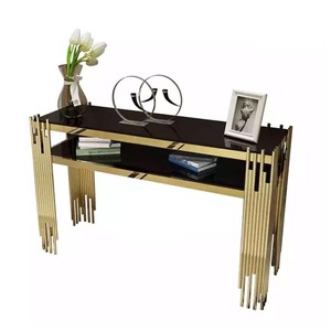 Vente chaude Derniers meubles décoratifs faits à la main Table imbriquée en métal Décoration d'hôtel Table centrale en fer Prix de gros - Product Image 6