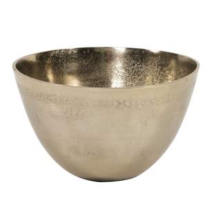 Bol de service profond en argent en forme de cœur pour la maison et la Table, bol à salade, article cadeau, bol à fruits secs écologique - Product Image 3