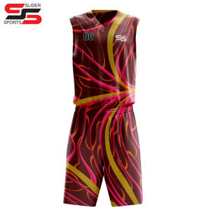 Bajo MOQ Uniformes de baloncesto personalizados Conjunto Ropa deportiva Uniforme de baloncesto transpirable - Product Image 3