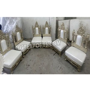Chaises Vedi basses pour mariage Mandaps élégantes chaises de mariage en bois Mandap élégant mariage Mandap chaises en bois Australie - Product Image 1