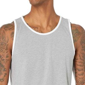 Vêtements pour hommes débardeurs grande taille en coton de qualité supérieure, respirant, style de rue, vêtements d'été sans manches, col rond, débardeurs pour hommes - Product Image 6