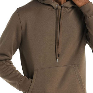 Pull à capuche brodé avec logo personnalisé unisexe Tissu polaire de haute qualité Manches longues Écologique Imperméable Hiver - Product Image 6