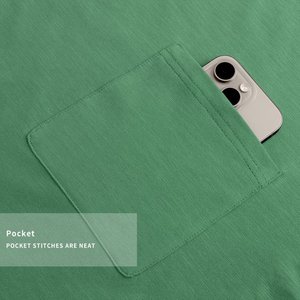 Camiseta de lana merino 100% para hombre, camiseta de manga corta 170GSM, capa Base de lana para hombre, secado rápido, antiolor para viajes, senderismo, tamaño de EE. UU. - Product Image 6