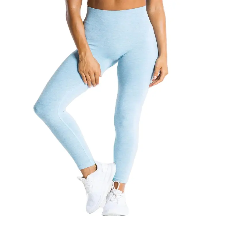 Hoge Taille Yogabroek Dames Strakke Snel Droog Nude Gevoel Fitness Legging Butt Lift Hardloopsport Legging