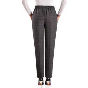 Pantalons pour femmes pantalons pour femmes haute qualité femmes costume pantalon jambe large droite pantalons décontractés taille haute ample Long - Product Image 4