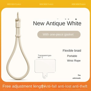 สายคล้องมืออะคริลิคปรับได้สายคล้องข้อมือ7มม. สำหรับโทรศัพท์มือถือพร้อมสายคล้องป้องกันการสูญหายและป้องกันการตกสำหรับผู้ชายผู้หญิง - Product Image 5