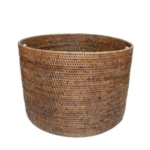 Panier en rotin de luxe taille personnalisée panier en gros de créateur fait main panier en rotin fantaisie décoratif élégant classique - Product Image 1