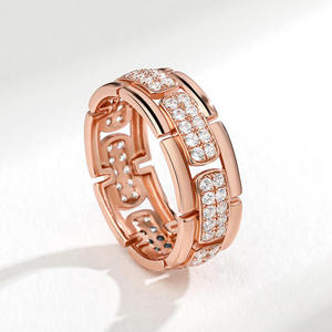 Anillo de Diamantes para Hombre Jeulia Art Deco, Corte Redondo, Plata de Ley - Product Image 4