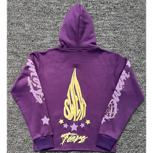 Conjunto de chándal personalizado para hombre Vintage Heavyweight Acid Wash 100% algodón transpirable de alta calidad DTG impreso pantalones de chándal y Sudadera con capucha - Product Image 2