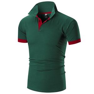 Polos para hombre de manga corta con cuello en V para golf, camiseta de tenis que absorbe la humedad, camisetas polo con logotipo personalizado, camiseta para hombre - Product Image 3