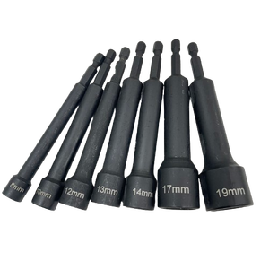 9PCS Extra Deep <b>Socket</b> Nut Setter 110L 8-<b>19MM</b> Packed in Box - Product Image 5