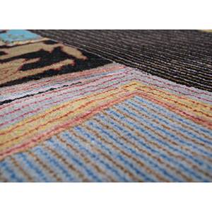 Tapis en laine et soie de bambou noué à la main Weaver Art Reserve Blue Les-5062 pour usage domestique avec motif abstrait - Product Image 2