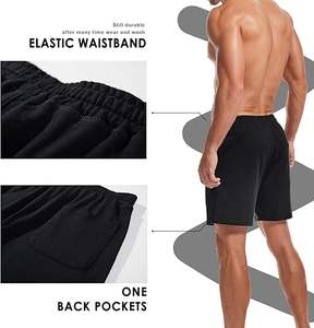 Shorts de sport pour hommes à double couche OEM, shorts de course à séchage rapide, taille plus, shorts de sport de plein air, shorts de fitness pour hommes - Product Image 2